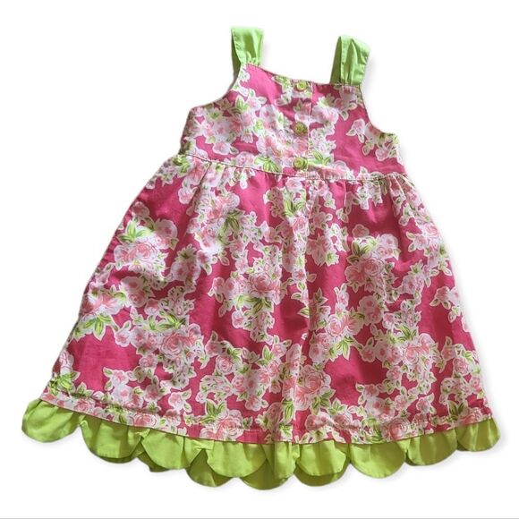 Penelope Mack Pink Rose Print Sundress - Picture 4 of 4